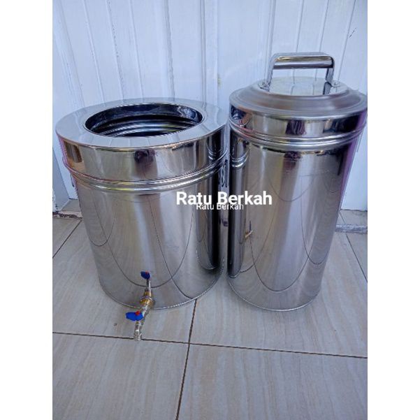 Dandang es puter plus tabung