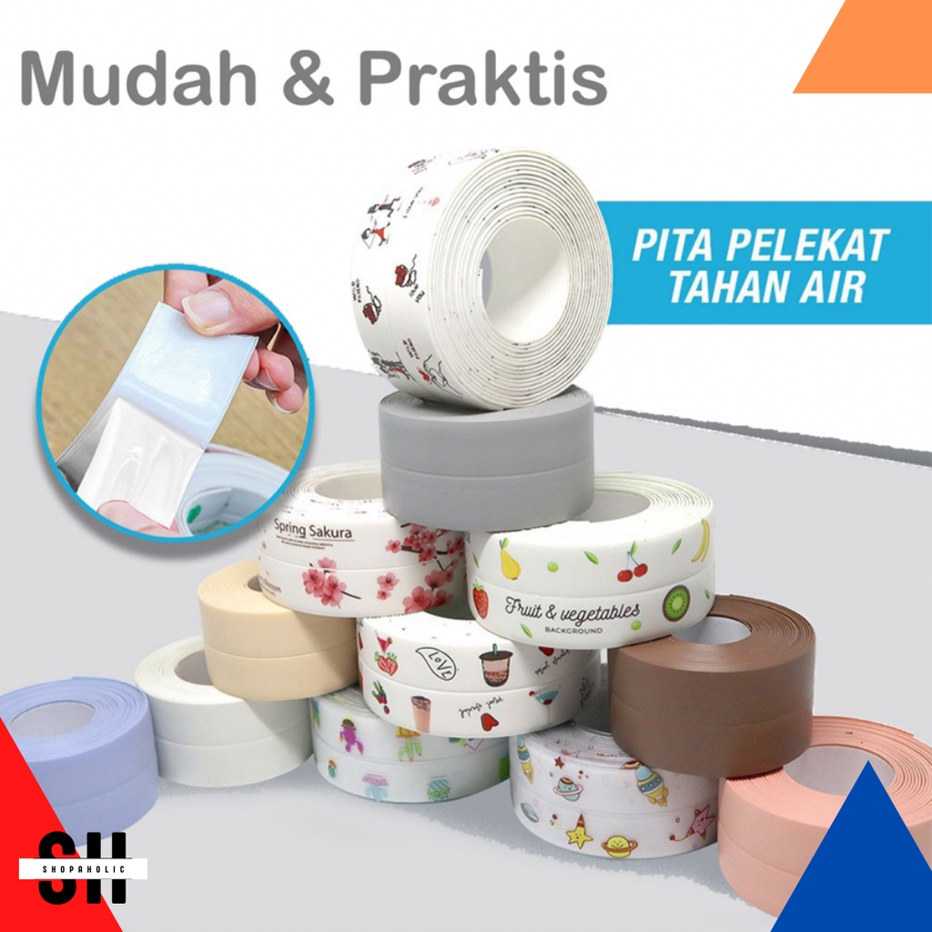 

Seal Tape Protection Penutup Celah Siku Pelindung Meja Wastafel Dan Kamar Mandi Terbaik Murah Berkualitas