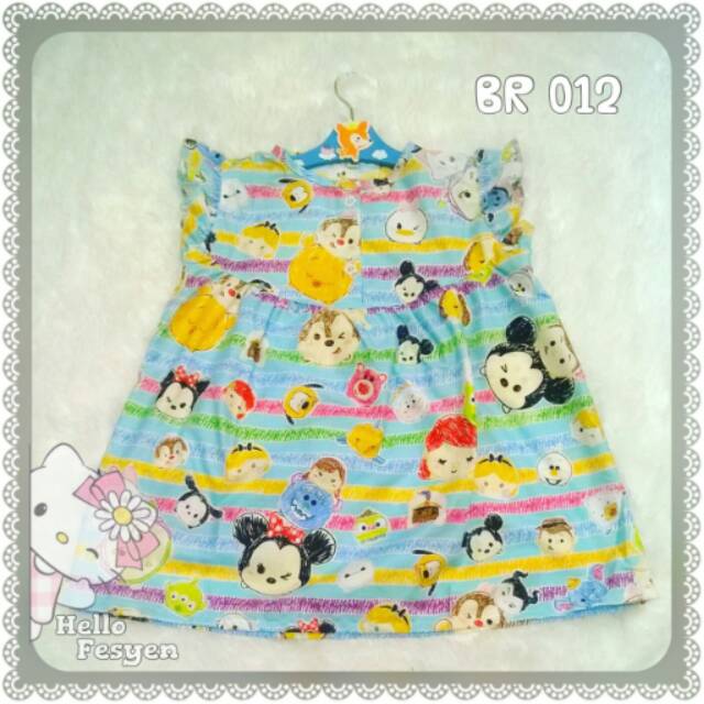 Size 5 Blouse Ruflle Shabby Bayi & Anak / Pakaian Anak Perempuan / Jasa Jahit Baju Baby Cantik