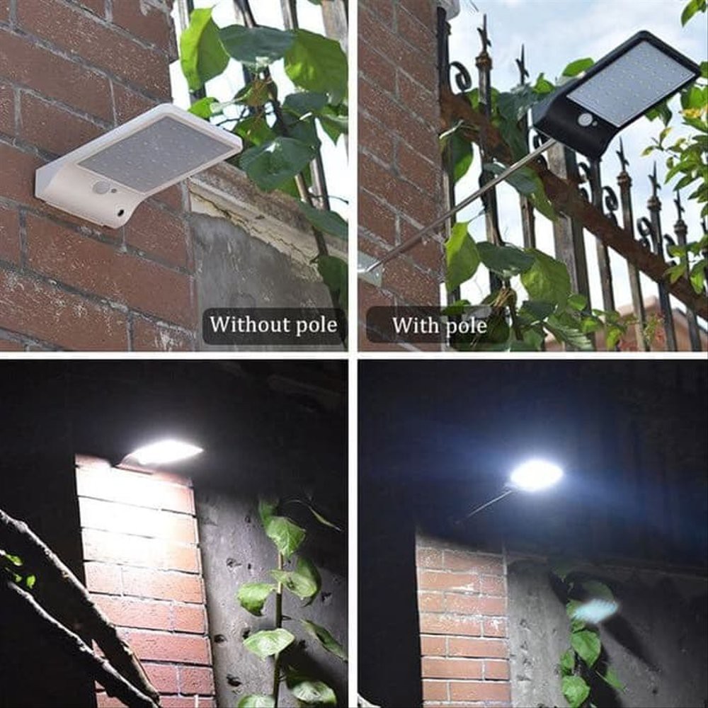 Lampu Solar Tenaga Surya 36 LED Sensor Motion Lampu Waterproof Wheatherproof