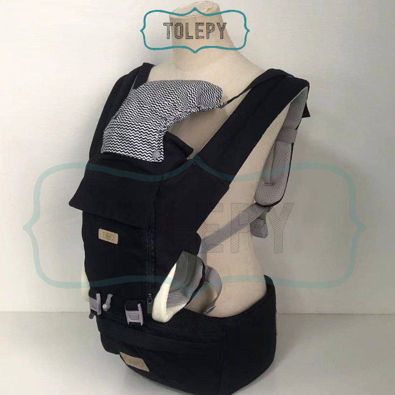 Gendongan Bayi Depan Premium Hipseat Baby Carrier Carier  Hip Seat Bayi 4 in 1 Instan