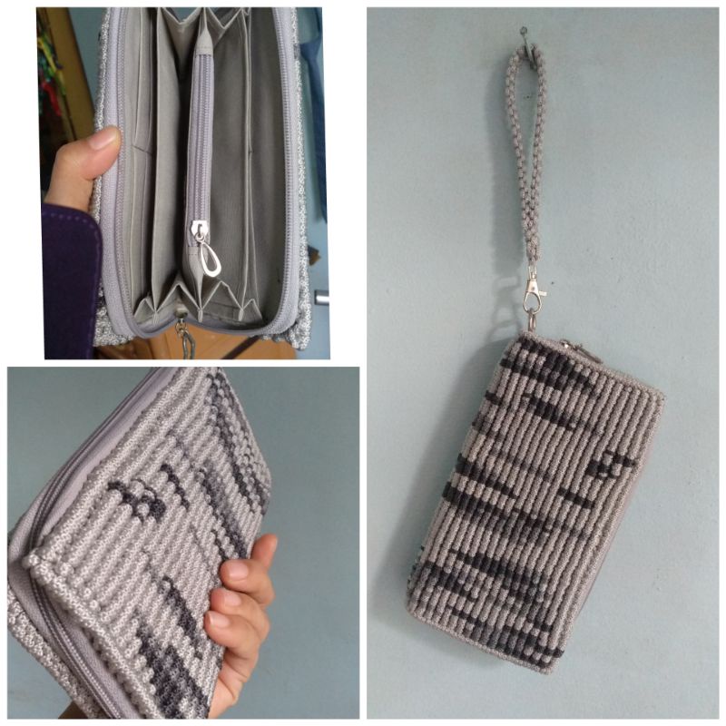 dompet wanita, tali kur, dompet unik