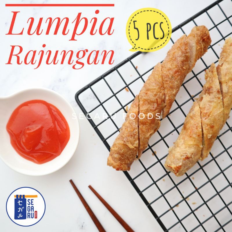 Lumpia Rajungan Crab Roll Frozen Food Bento Homemade Halal