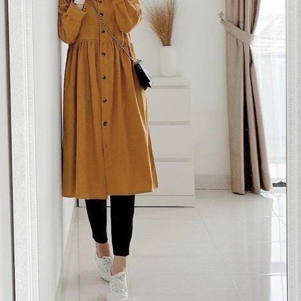 ♗ Damai fashion jakarta - baju TUNIK dress muslim wanita NEDA NEDA - konveksi murah tanah abang ➲