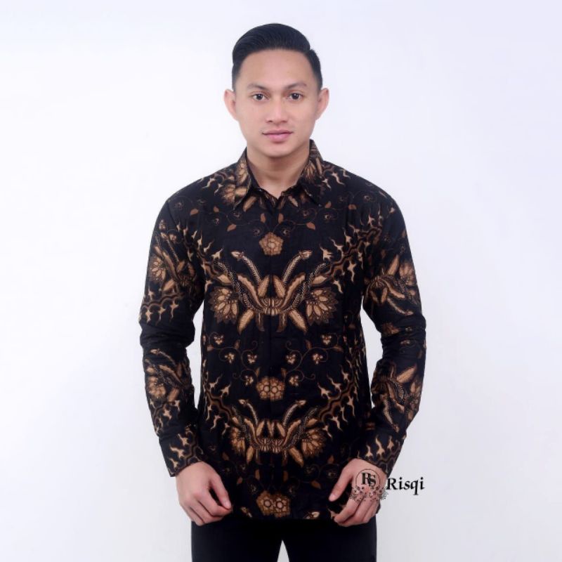 BATIK KEMEJA LENGAN PANJANG PRIA SIZE M L XL &amp; XXL