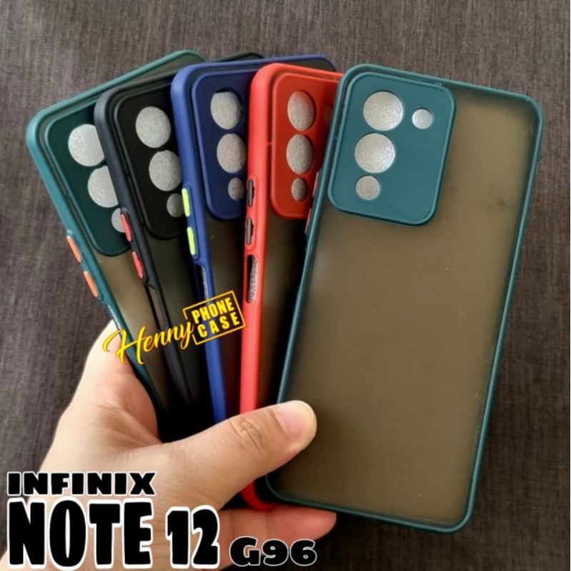 PROMO Case Aero INFINIX HOT 12i HOT 12 PLAY HOT 12 NOTE 11 NFC 11 HOT 11S Nfc Note 12 G96 HardCase Armor Protect Kamera