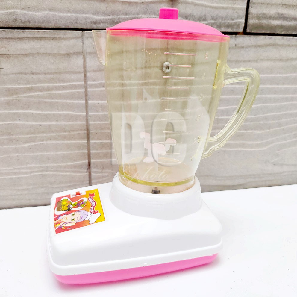 New Juicer 7637 Blender Mixer Mainan Peralatan Dapur Mini Masak-masakan