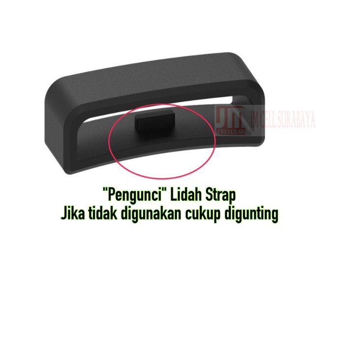 Band Keeper Tali Kecil Rubber Pengikat Lidah Strap Tali Jam Tangan