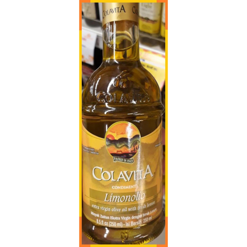 

Colavita condiment limonolia extra virgin oil with fresh lemon
