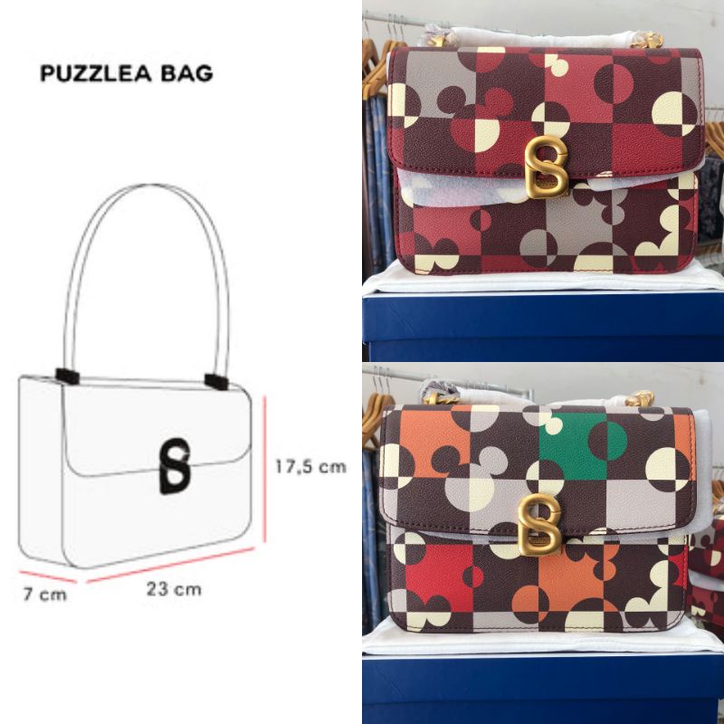 Buttonscarves READY Puzzlea Bag & Dona Bag SILAKAN CO LANGSUNG KIRIM