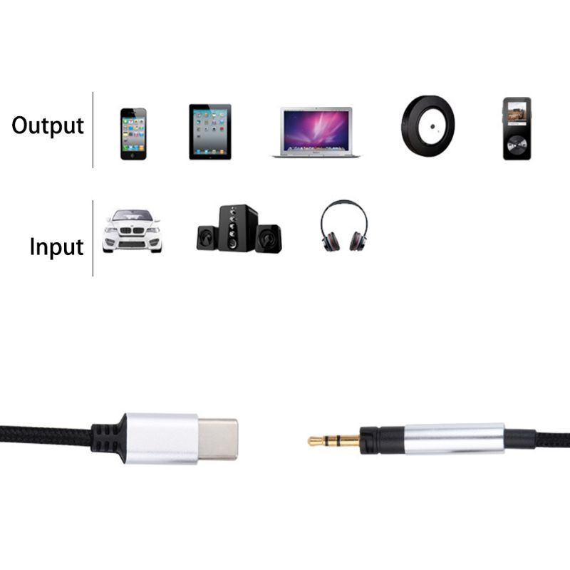 btsg 2.5mm to TYPE-C plug Replacement -Audio Cable For -Sennheiser Momentum Momentum 2.0 Cable Cords With Mic