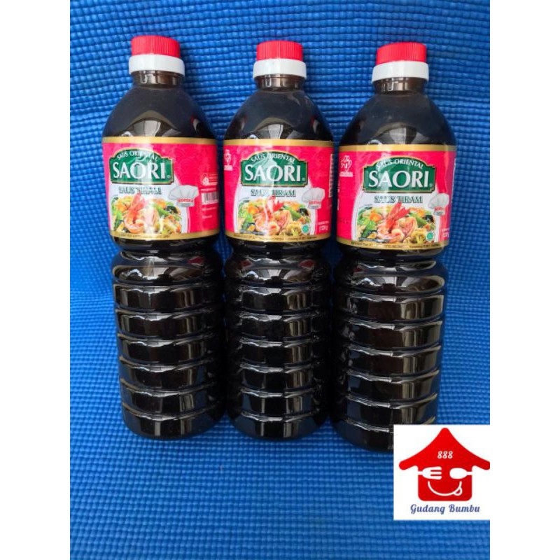 SAORI saos tiram 1 liter botol besar halal original bumbu masak penyedap rasa murah