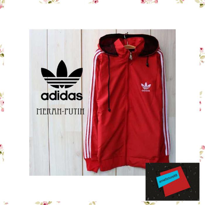 Jaket Pria parasut parka gunung Parasut Despo Sport Olahraga Adidas KK170