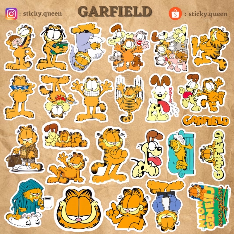 

STICKER TUMBLR GARFIELD