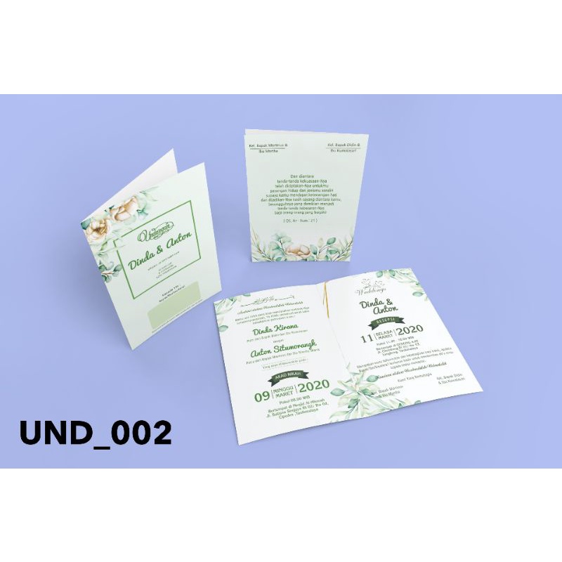 Undangan nikahan khitanan gusaran walimahan