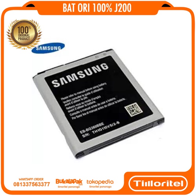 BATERAI ORIGINAL SAMSUNG J200 G360