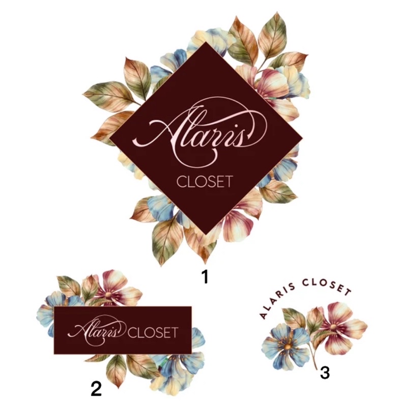 ARABELLA ALARIS | JASA PEMBUATAN DESAIN LOGO ELEGAN SIMPLE MEWAH