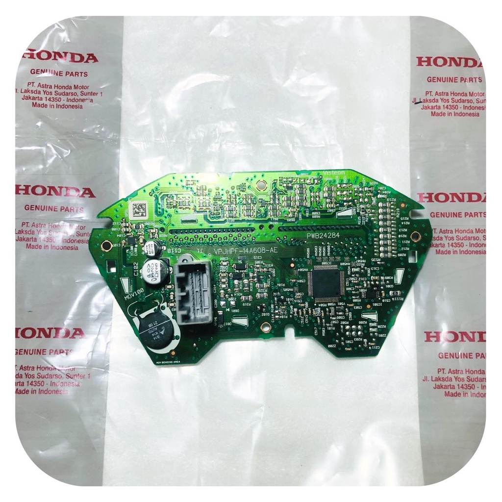 LCD PCB MESIN SPEEDOMETER SPIDOMETER SPIDO >10.000 KILOMETER KM LCD HONDA VARIO 125 LED VARIO 150 LE