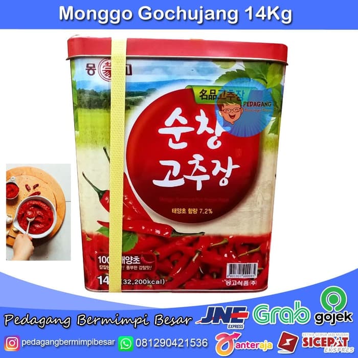 

Produk Terbaru - Monggo Gochujang 14Kg | Sambal Pasta Korea | Gochujang