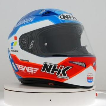 Helm Full face NHK Terminator TT x Mandalika Racing Team PROMO