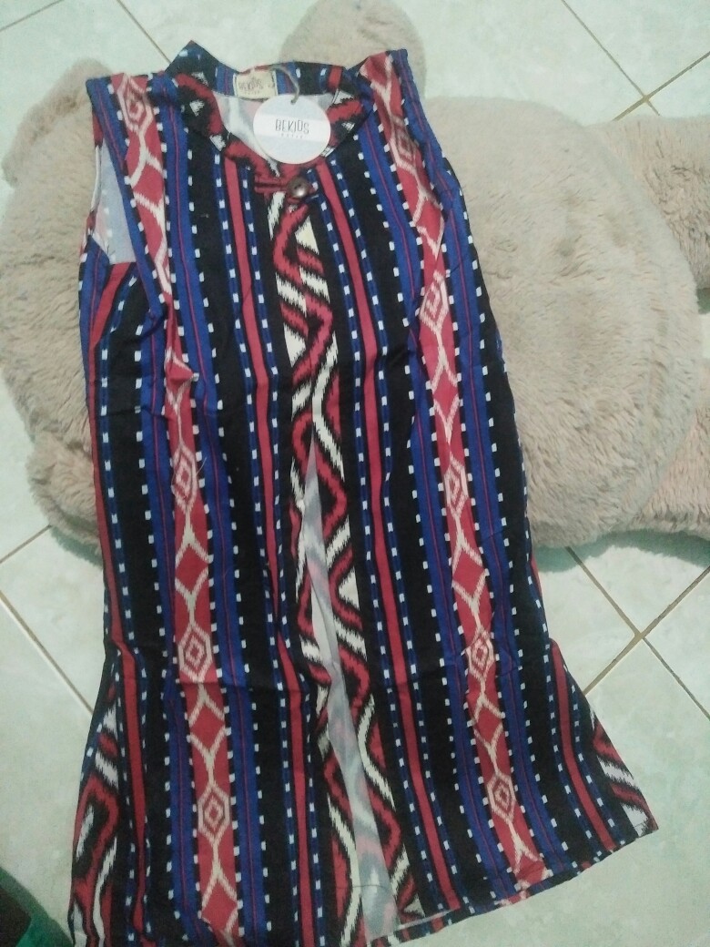 Etnic Outer Batik Anak Perempuan