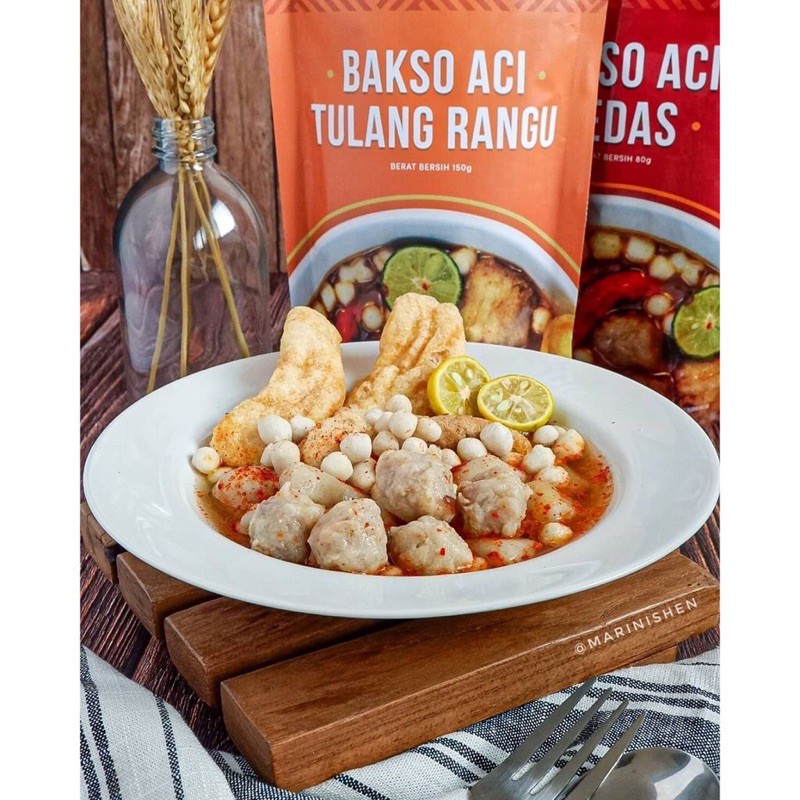 

Bakso aci tulang rangu/bakso aci/warung marenta