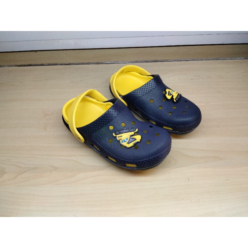 Sandal Selop Anak Laki Laki Bata Bubble Gummers Original Bahan Karet Awet Sepatu Sandal Lampu Anak T
