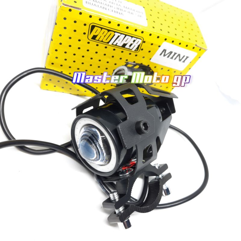 Lampu Tembak Sorot LED Cree U7 Mini AE DE Biru- Merah Waterproof Lampu Tembak Sorot U7 Mini 2.5 Inch Transformers pcx adv xride vixion nmax aerox beat vario