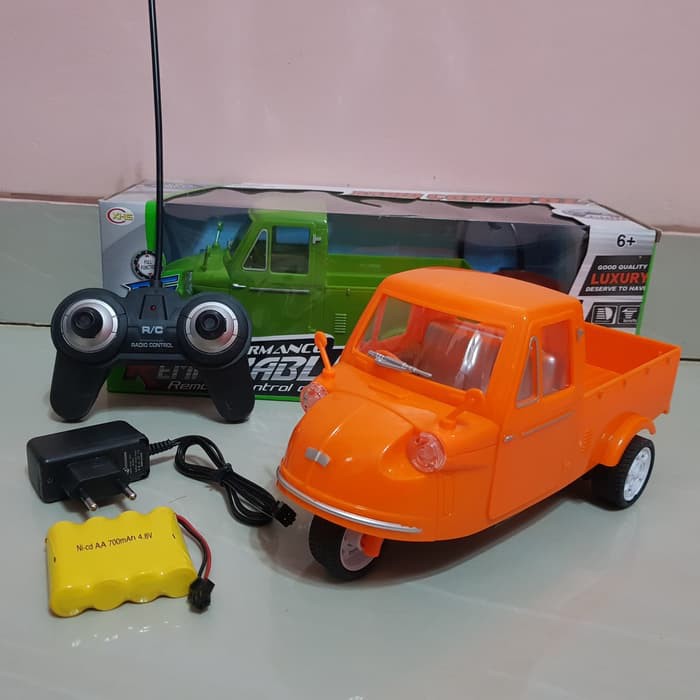 Rc mobil bemo batre cas - mainan remote control bajaj