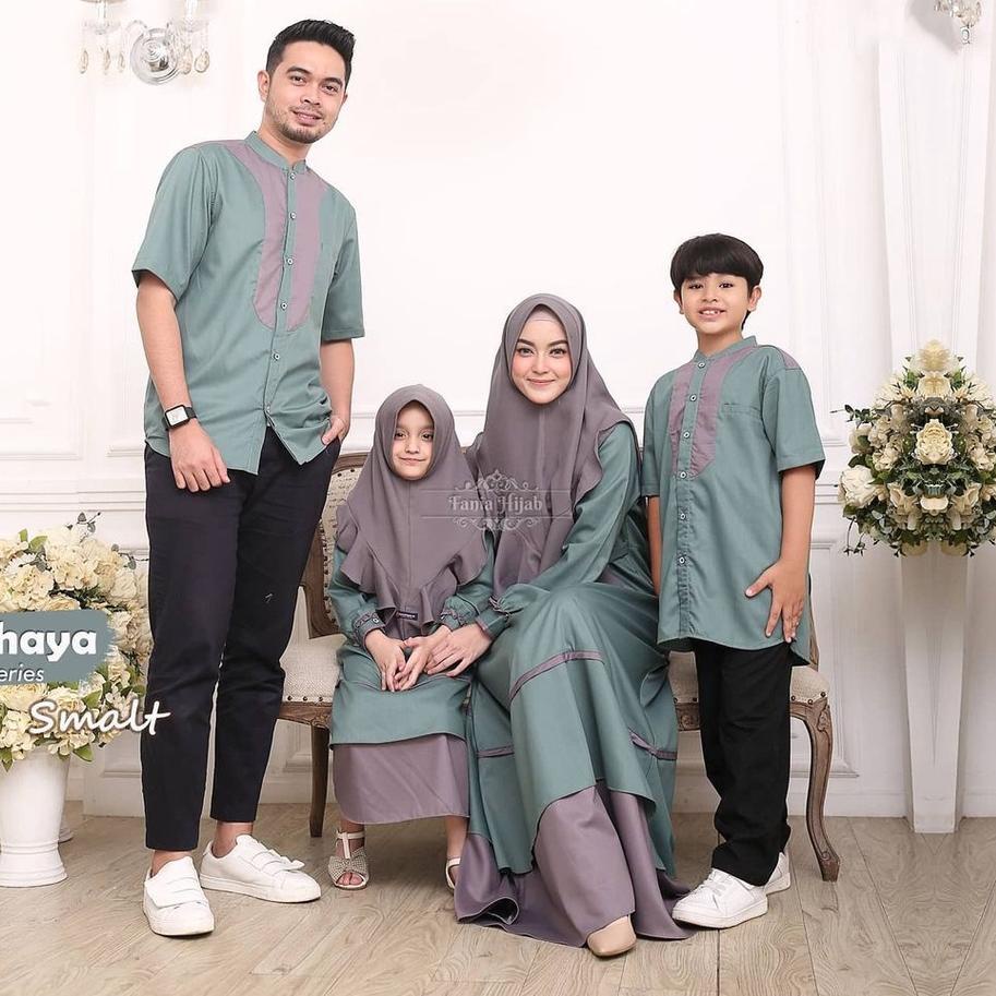 √ Elkhadija Sarimbit Keluarga Terbaru 2022 Sarimbit Couple Fashion Muslim Baju Lebaran Couple Keluarga ➲