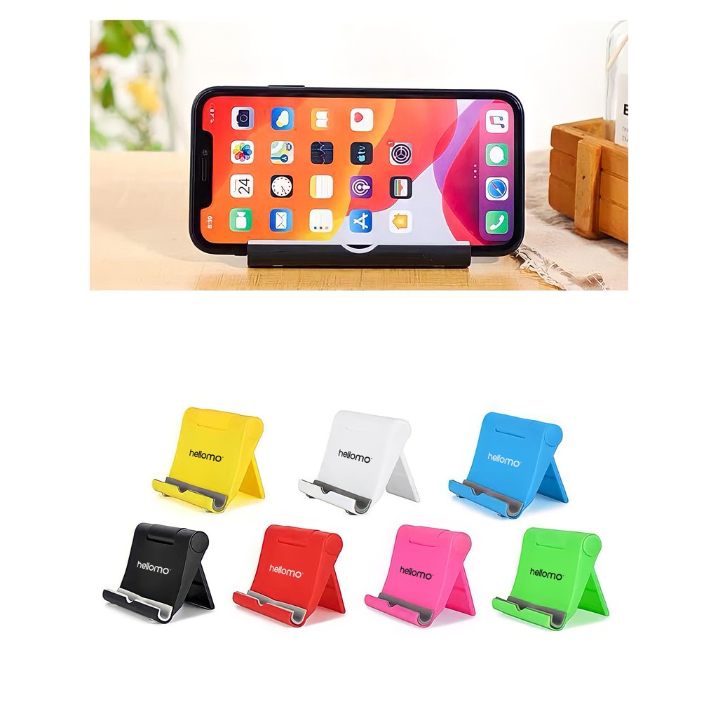 Stand Hp HELLOMO Docking Dudukan Tablet Universal Holder Dock Phone