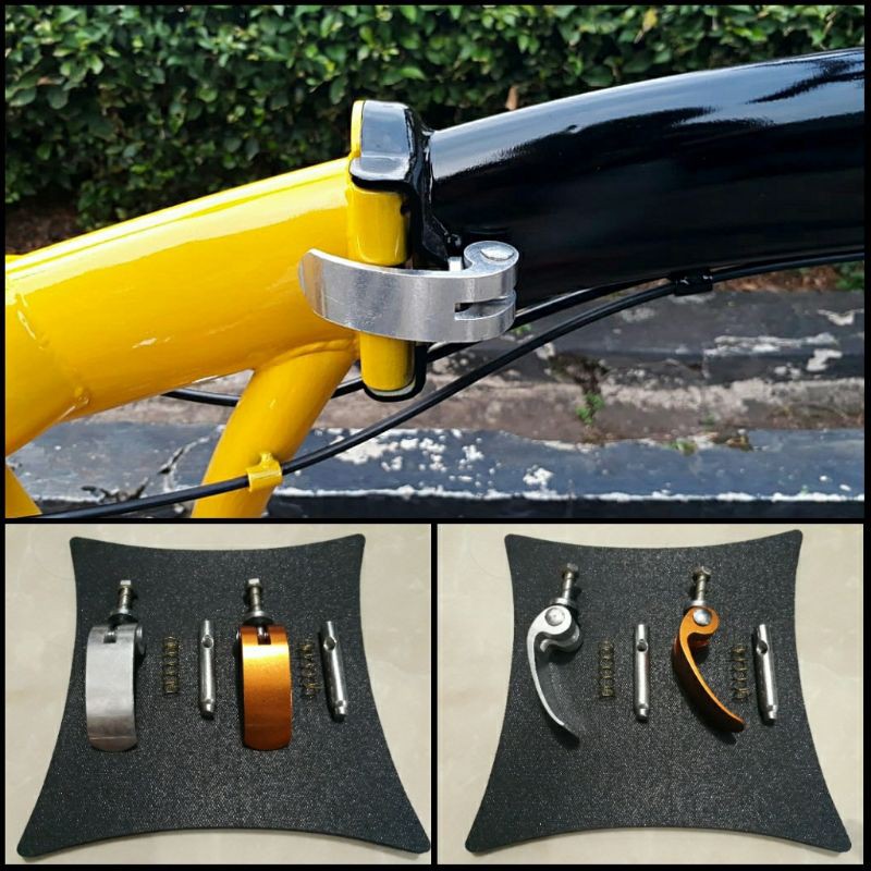 QR Quick Release Sepeda Lipat / Clamp Sepeda Lipat / Pengunci Frame Tengah Sepeda Lipat