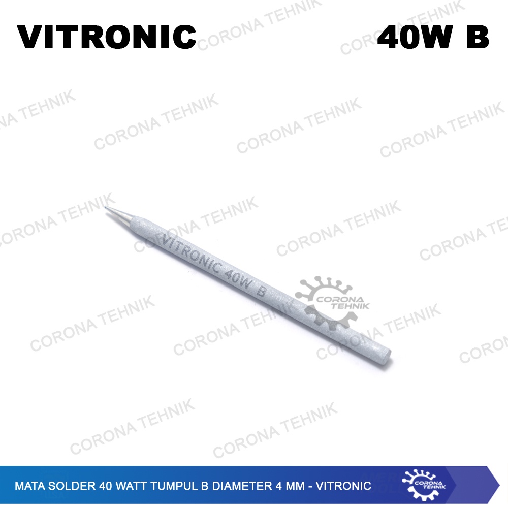 Vitronic - Mata Solder 40 Watt Tumpul B Diameter 4 mm