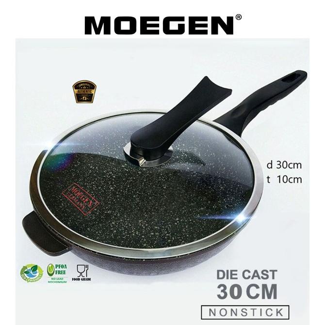 WOK PAN MOEGEN GERMANY MARBLE COATING 30 CM