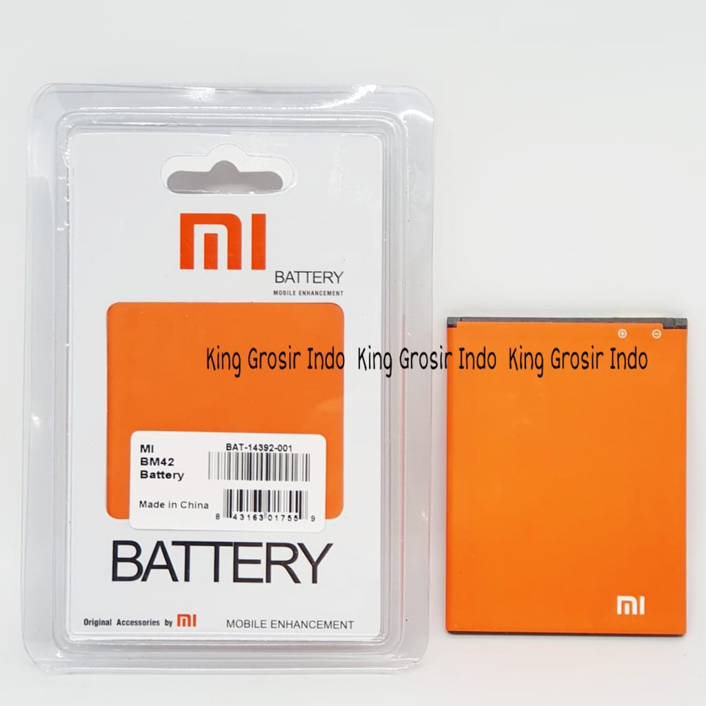 Baterai XIAOMI BM42 Redmi Note 1 BM 42 Original OEM Battery