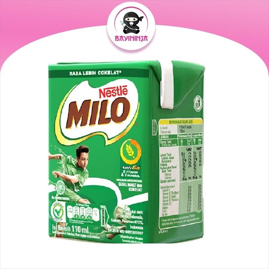 

MILO ActivGo UHT Cokelat 110 ml