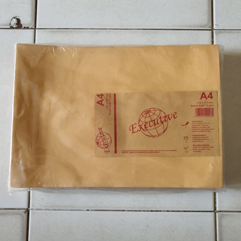 

Amplop samson/ amplop coklat A4 executive