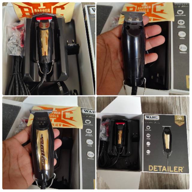 WAHL DETAILER TWIDE CORDED BLACK ORIGINAL NEW LIMITED EDITION HAIR TRIMMER MESIN PENCUKUR RAMBUT