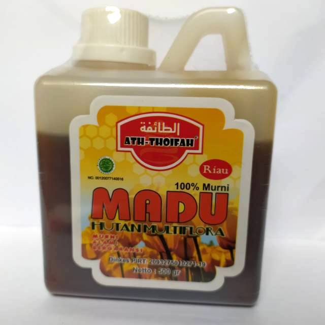 

madu hutan riau multiflora 500 gram aththoifah