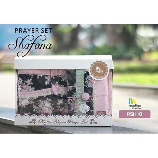 Fashion Muslim - Mukena Set Quran Prayer Set Madina Shafana Shabby Chic Katun Jepang