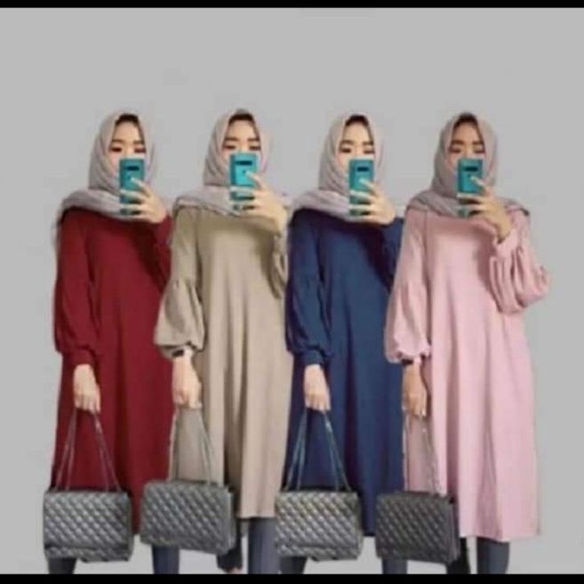 Jumbo Balon Katun Toyobo LD 120 Tunik Alia