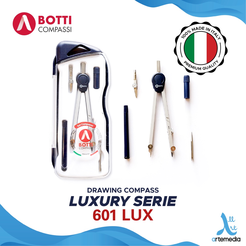 

Botti Design Compass Luxury 601 Series Set Jangka Presisi