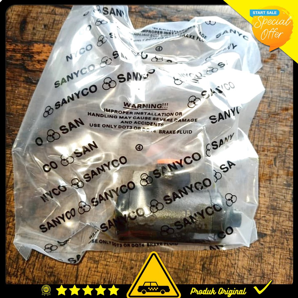 Sanyco Master Rem Belakang Polos / Hydraulic Cylinder Daihatsu Grandma