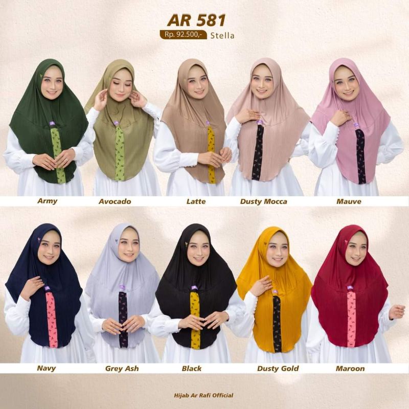 AR 581 HIJAB DAILY NEW ARRAFI 2021