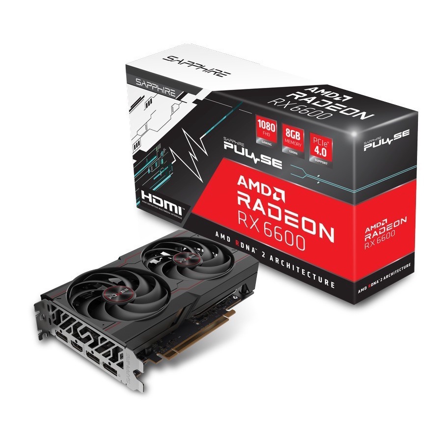 Sapphire Radeon RX 6600 8GB DDR6 Pulse