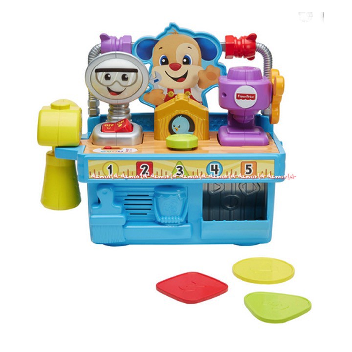 Fisher Price Busy Learning Tool Bench Mainan Bayi Balita