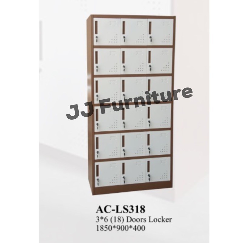 loker besi 18 pintu makassar