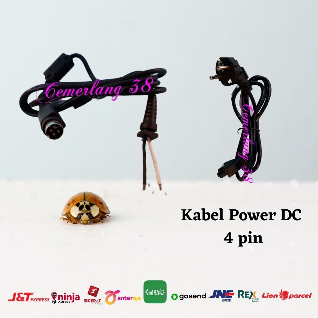 Kabel Power DC 4 pin