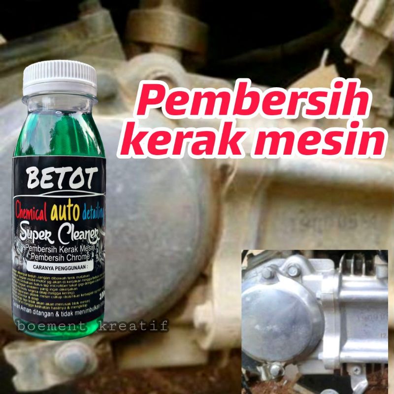 PEMBERSIH KERAK MESIN / PEMBERSIH BLOK MESIN / PEMBERSIH CHROME/SUPER CLEANER