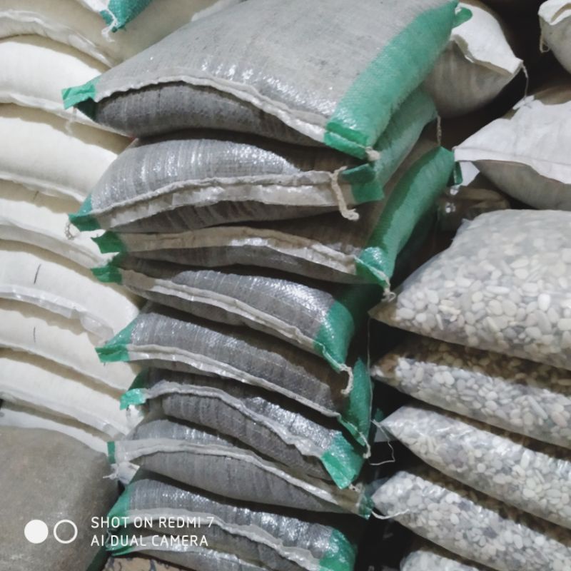 Pasir Moza 1karung pasir hias akuarium